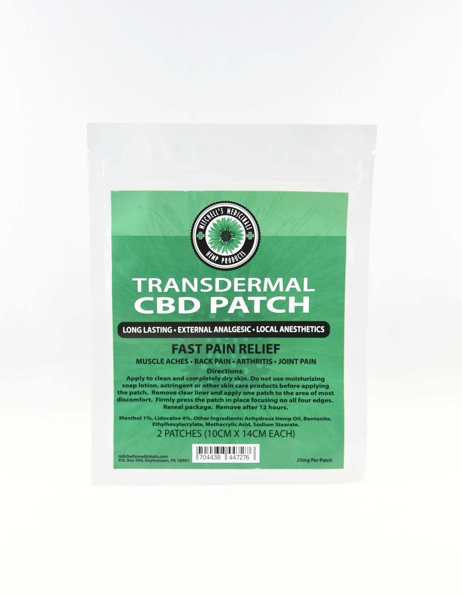 CBD patches for pain: Chronic, nerve, back, and more