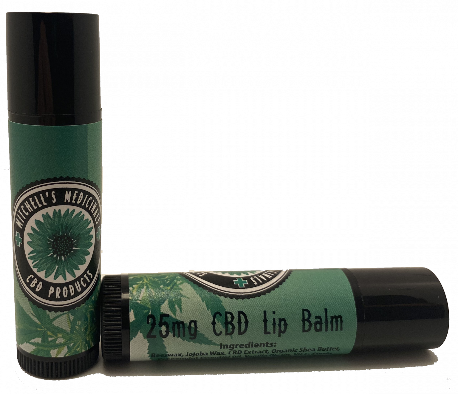25mg CBD LIP BALM (.15OZ) Mitchell's Medicinals