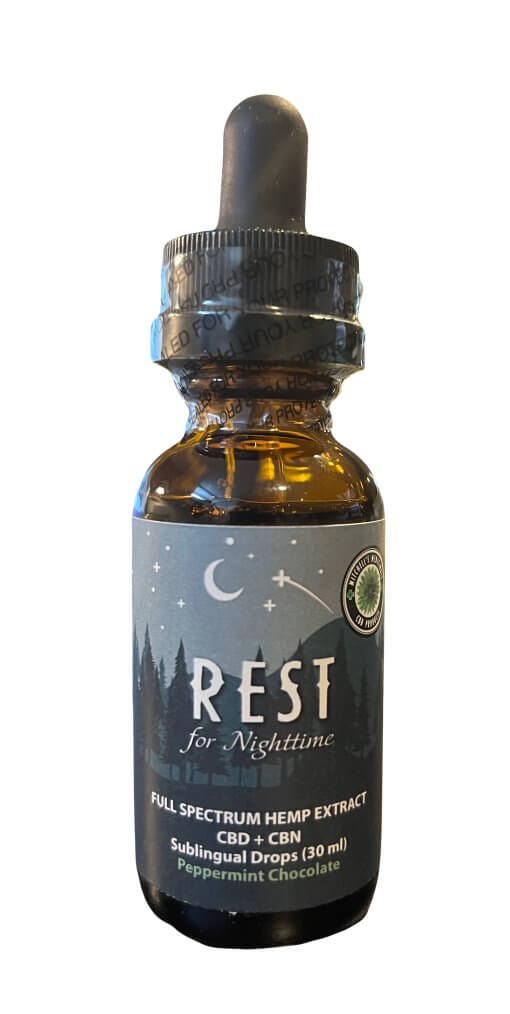 2000mg Rest Sublingual Drops 30ml - Peppermint Chocolate